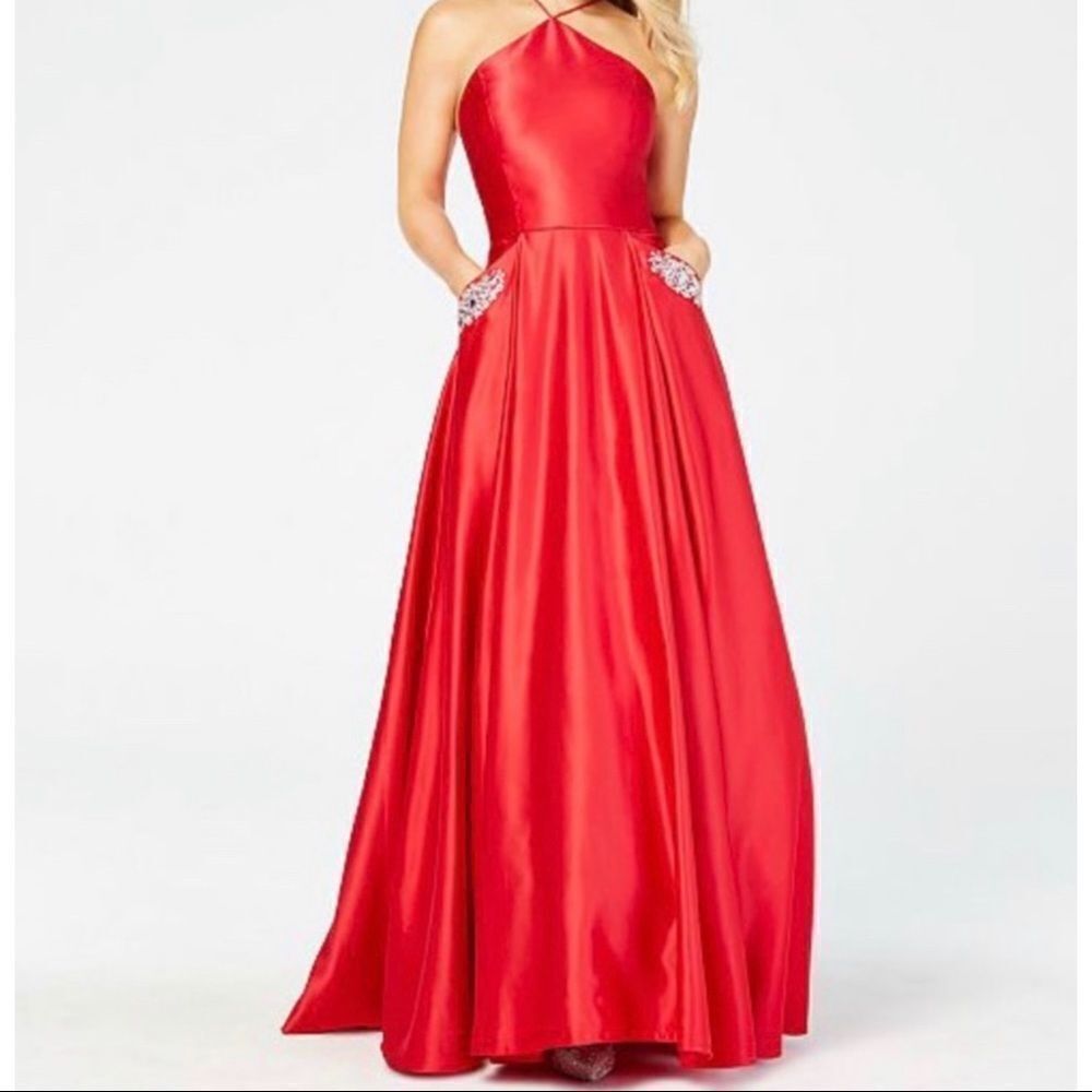BLONDIE NITES | Red Prom Dress Size 11